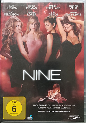 Nine dvd musical en ut - dvd,,