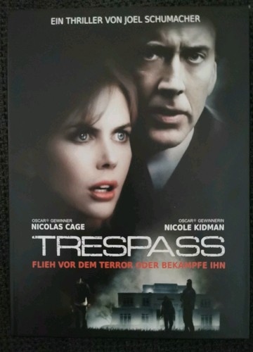 Trespass mediabook blu ray dvd - trespass,