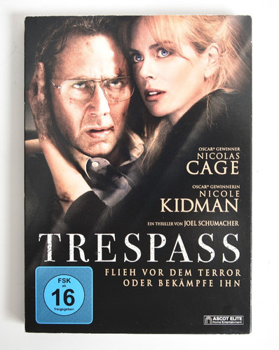 Dvd trespass flieh - trespass, vor